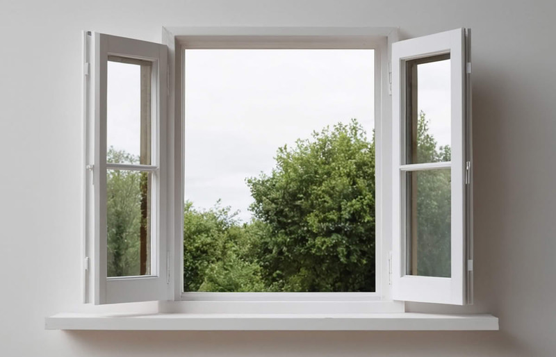 Фото: двухстворчатое окно&nbsp;